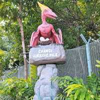 Changi Jurassic Mile (22 life-size dinosaur!)