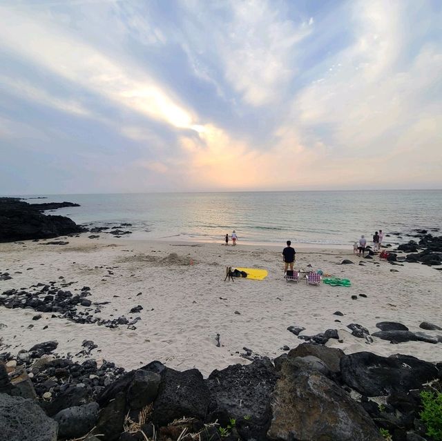 제주 월령리 해변