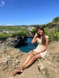Beautiful coastal formation in Nusa Penida!