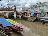 เที่ยวใกล้กรุง ตลาดน้ำอัมพวา