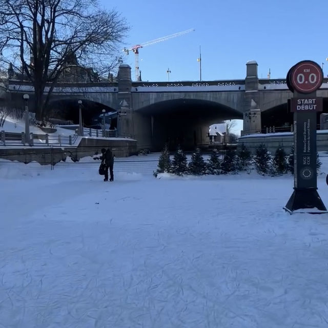 有冇諗過可以喺條河上溜冰⛸️🤣