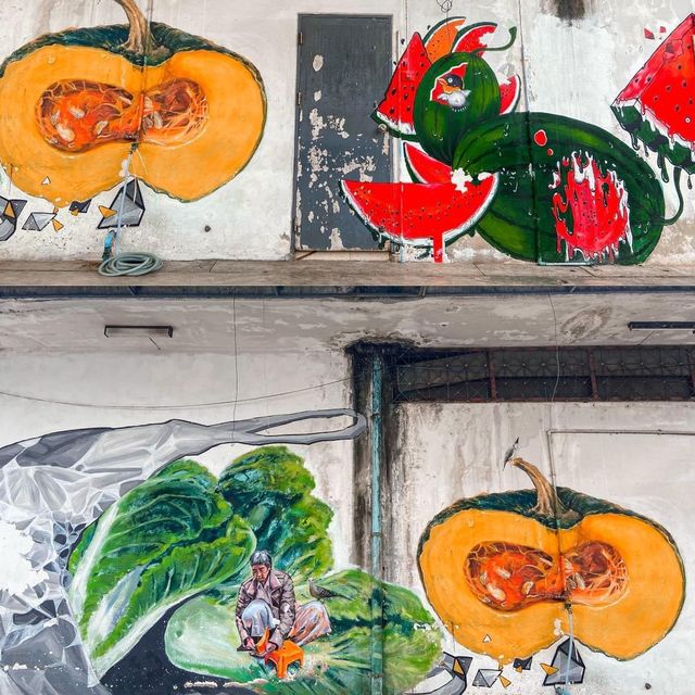 Street Art เบตง มีแมวเต็มไปหมดเลย