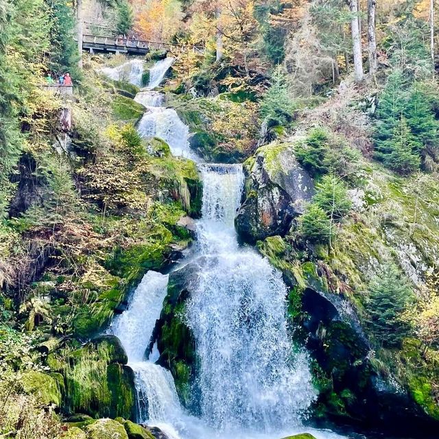 The Triberg Waterfalls at Black Forest