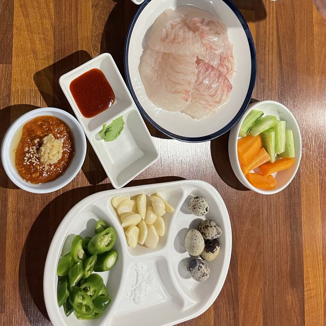 남다른 쫄깃함 강동구 회맛집, 이한진 숙성회