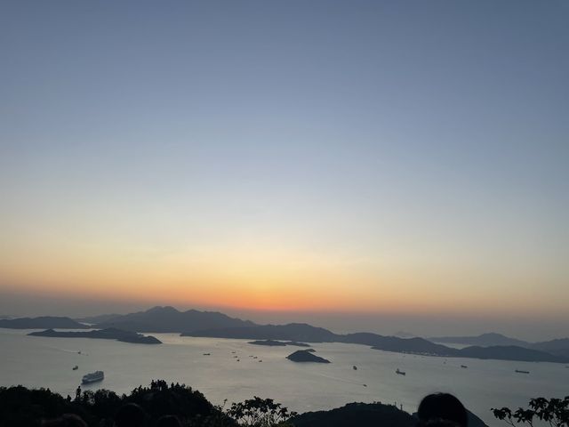 登上西高山⛰️｜超美日落