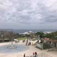 ชายหาด ติดกับ Okinawa aquarium 