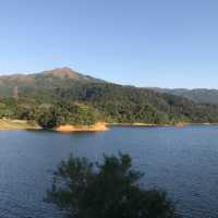 Needle hill and stunning view of Shing mun water reservoir 