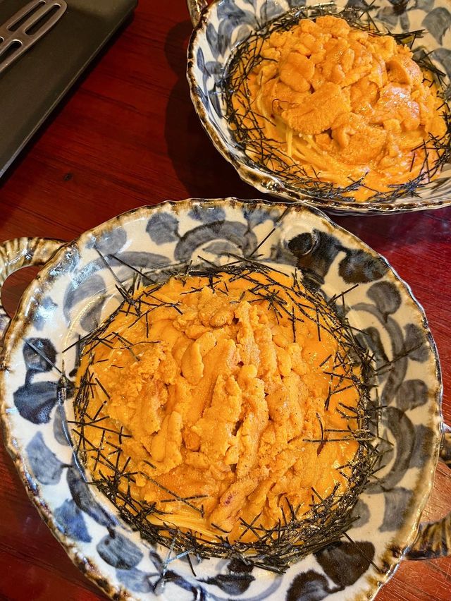 【福岡グルメ】盛られすぎてるウニパスタが絶品🥹❤️❤️