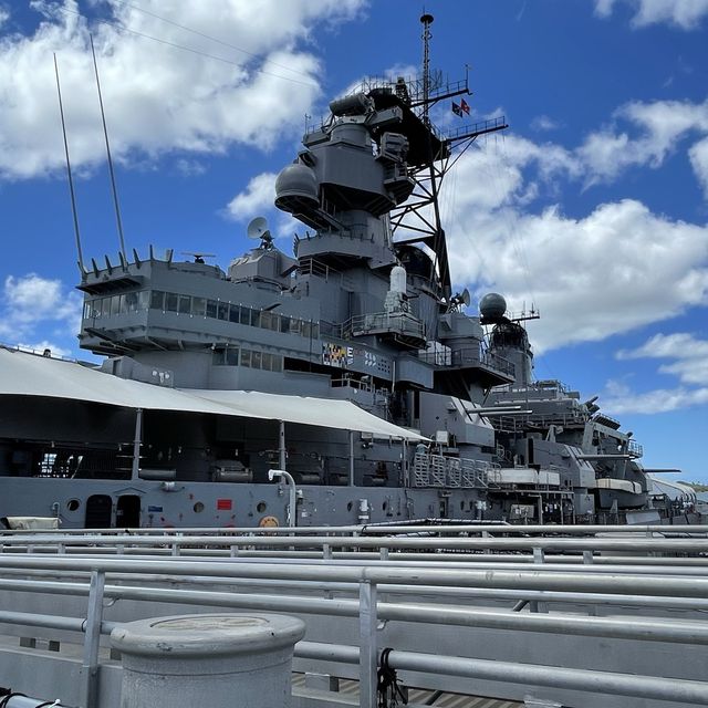 paying our respects at Pearl Harbour