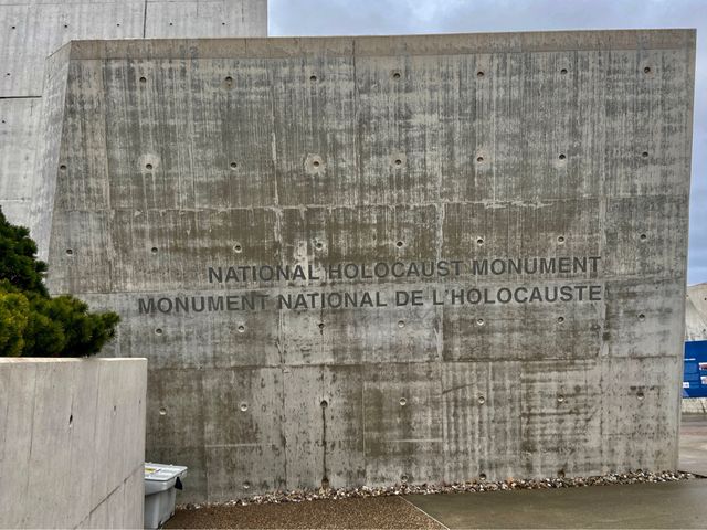 The National Holocaust Monument in Ottawa