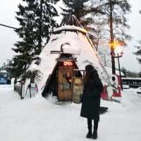 🇫🇮 Rovaniemi · 森林原木燒三文魚