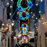 New Year's Eve in Valletta, Malta. 