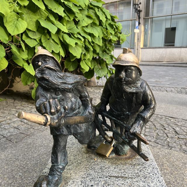 在波蘭Wrocław尋找小矮人