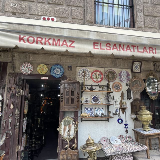 土耳其遊記 Ankara 在Ankara Castle 超好買伴手禮的店