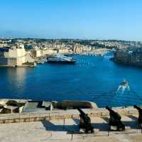 New Year's Eve in Valletta, Malta. 