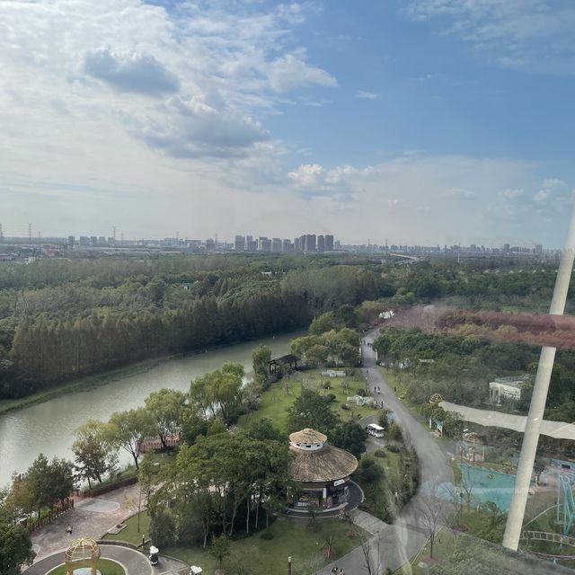 A new and well developed park in Shanghai