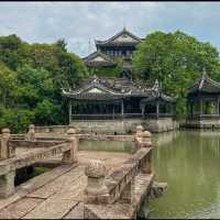The benefit Bridge at Hanxiang Water Garden