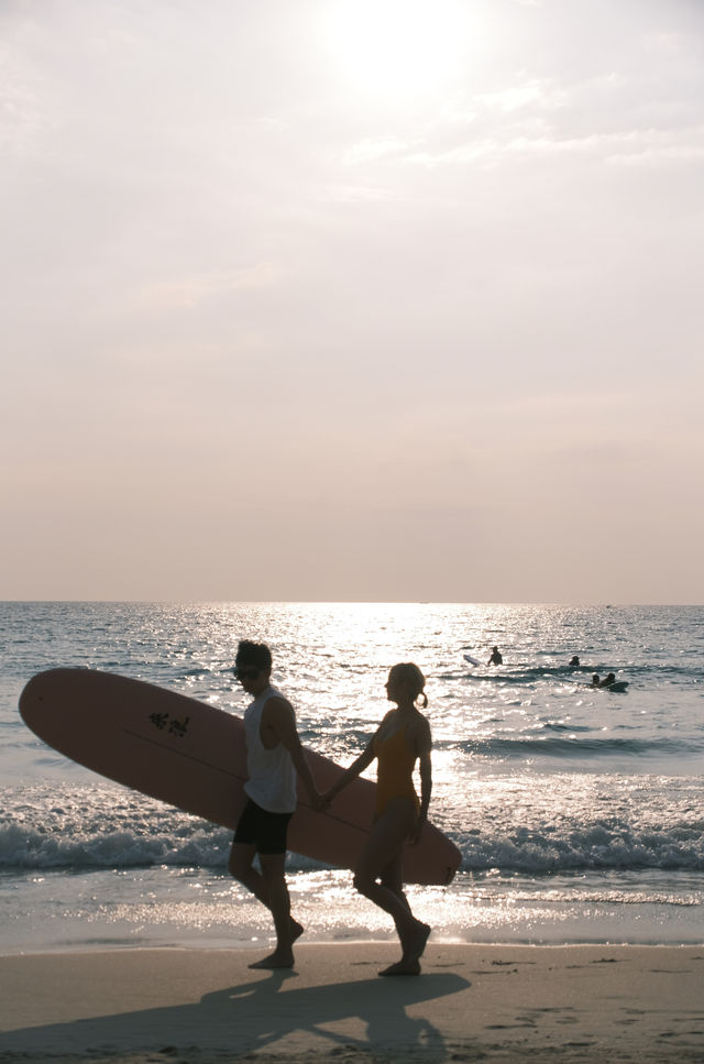 🇹🇭Phuket Surfing Recommendation 🏄 Must-visit spot for beginners to experience and check-in.