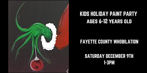Kids Holiday Paint Party Ages 6-12 | Fayette County Soldiers and Sailors Memorial Building