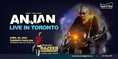 Anjan Dutt Live in Toronto | Toronto Pavilion, 190 Railside Road, North York, Toronto, North York, ON, Canada