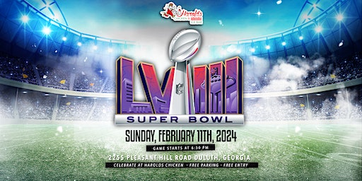 Harolds SUPER BOWL PARTY | Harold's Chicken & Ice Bar