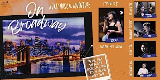 On Broadway, A Jazz Musical Adventure @ The Jazz Loft | The Jazz Loft @ Blu Jaz