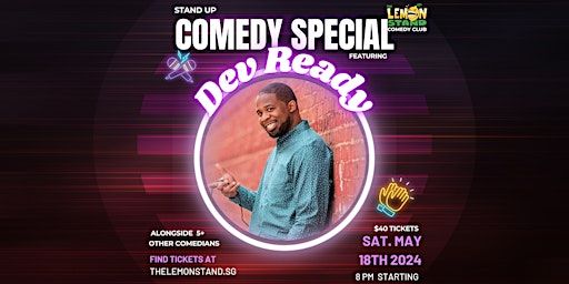 Dev Ready | Saturday, May 18th @ The Lemon Stand Comedy Club | The Lemon Stand