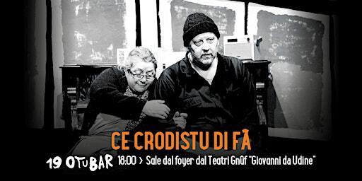 Ce crodistu di fâ?! - Suns Europe 2024 | Teatro Nuovo Giovanni da Udine