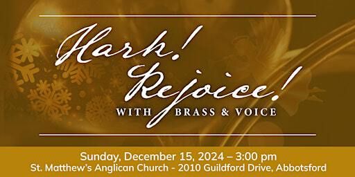 Hark! Rejoice! With Brass and Voice! | St. Matthew’s Anglican Church