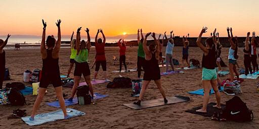 Sunset Reset | run, yoga and cold water dip | Irvine Beach Car park