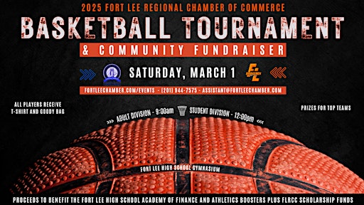 2025 3-on-3 Basketball Tournament & Community Fundraiser | Fort Lee High School
