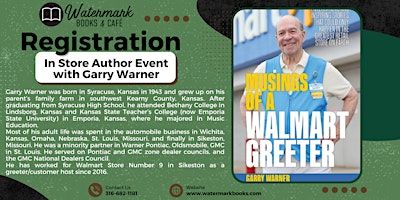 In Store Event with Garry Warner | Watermark Books & Café