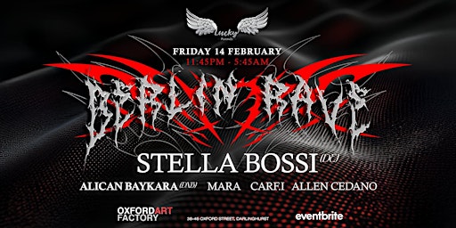 Berlin Rave 360 ft STELLA BOSSI (Germany) & ALICAN BAYKARA (Dubai) | Oxford Art Factory