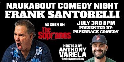 Comedian Frank Santorelli @ Naukabout | Naukabout Brewery and Taproom