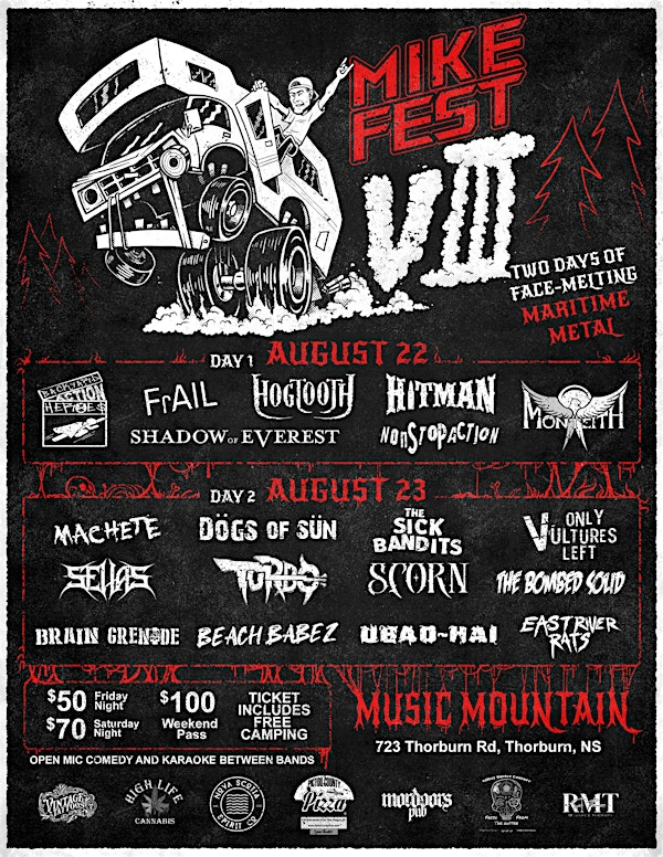 MIKEFEST VIII | 723 Thorburn Road, Thorburn, NS, Canada