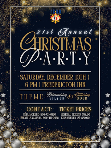 Filipino-Canadian CommUNITY 21Th Annual Christmas Party | Fredericton Inn
