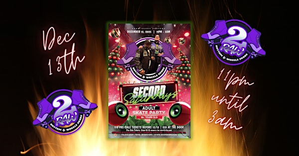 Monthly Adult Sk8 Party with DJ New Era & DJ Taz | Sunrise Rollerland