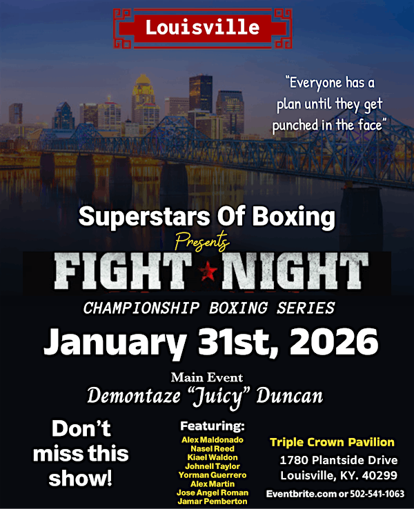 Superstars Of Boxing | 1780 Plantside Dr