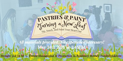Pastries & Paint : Turning a New Leaf | Howard Family Bookstore