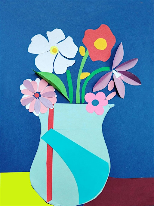 Flower Collage Workshop | Station Hall Herne Hill, Railton Rd, London SE24 0JW