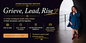 Grieve, Lead, Rise: A 2-Hour Immersive Experience | Isis Wellness Centre