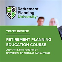 Retirement Planning University - UTSA - July 2026 | Park West Fieldhouse – Community Room