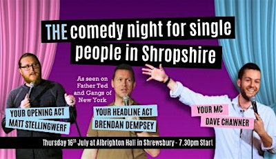 THE Comedy Night for Single People in Shropshire | Albrighton Hall and Spa, a member of Radisson Individuals