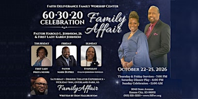 It’s a Family Affair: Dinner Play Celebration (60/30/20 Anniversary) | Holiday Inn & Suites Overland Park-West by IHG