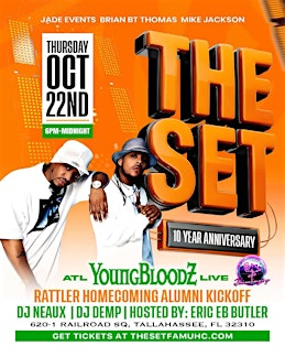 THE SET - FAMU HOMECOMING ALUMNI KICKOFF 10 YEAR ANNIVERSARY | Flamingoz | A Taste of Miami