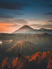 Sunrise in Bromo Mount