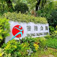 香港公園🏞鬧市中尋找一點寧靜😌