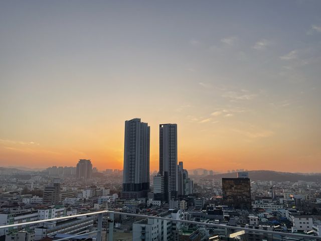 뷰 맛집 청주 수암골, 오지OHJI (Ft . 노을)