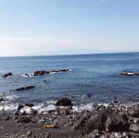 【東京】伊豆大島・野田浜からみる海は絶景！！