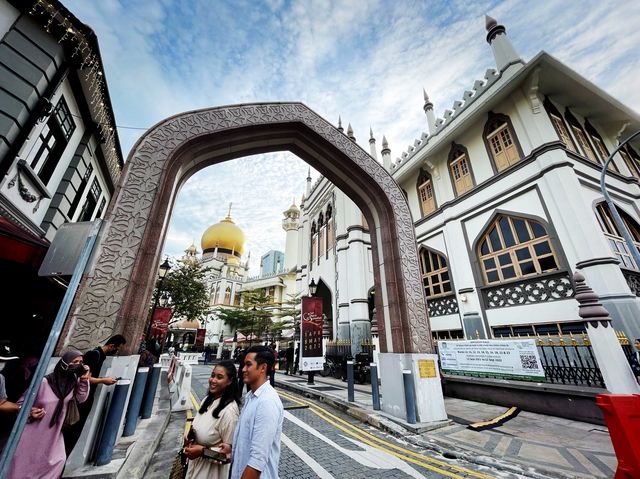 A national monument of Singapore